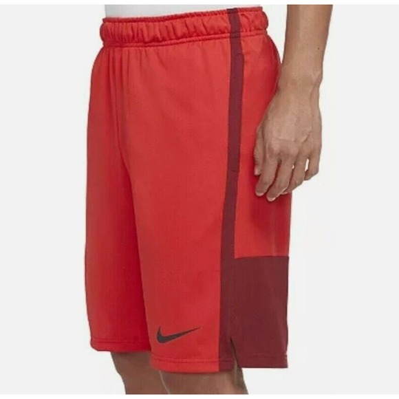 Nike Mens Size 4XL Red Dri-FIT Knit Training Hybrid Shorts DM5944-657 XXXXL NEW - Picture 4 of 4